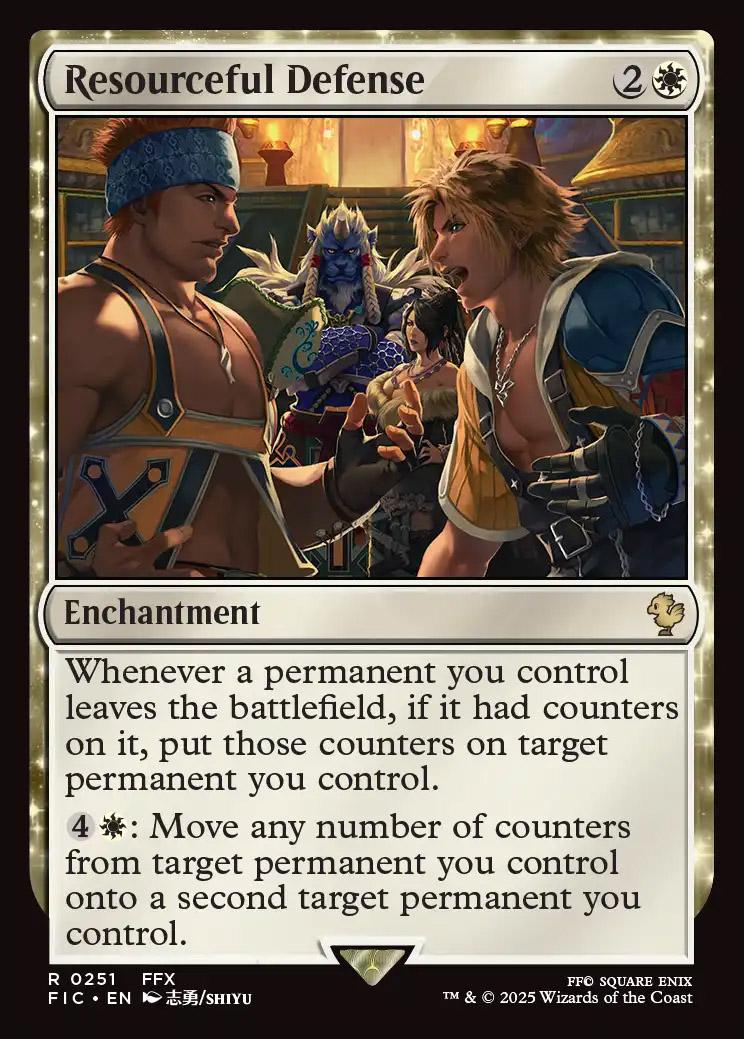 Final Fantasy Commander Decks: Resourceful Defense