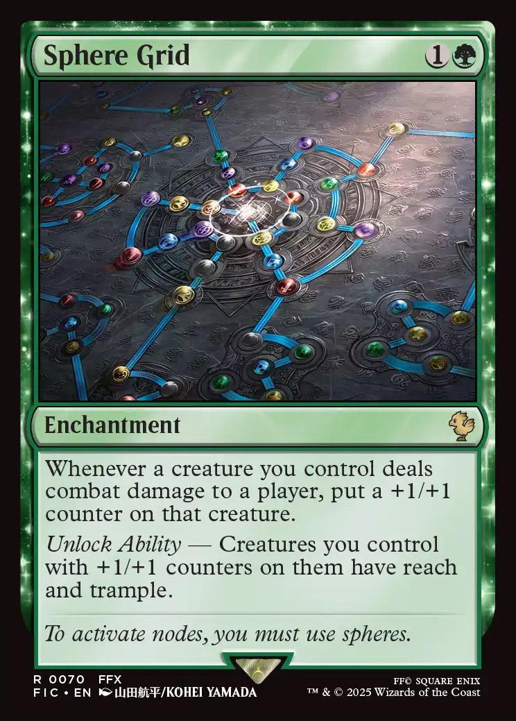 Final Fantasy Commander Decks Foil: Sphere Grid (Surge Foil)