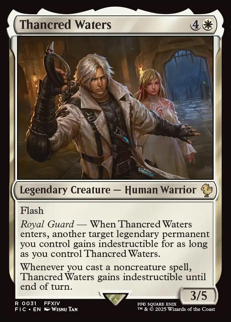 Final Fantasy Commander Decks Foil: Thancred Waters (Surge Foil)