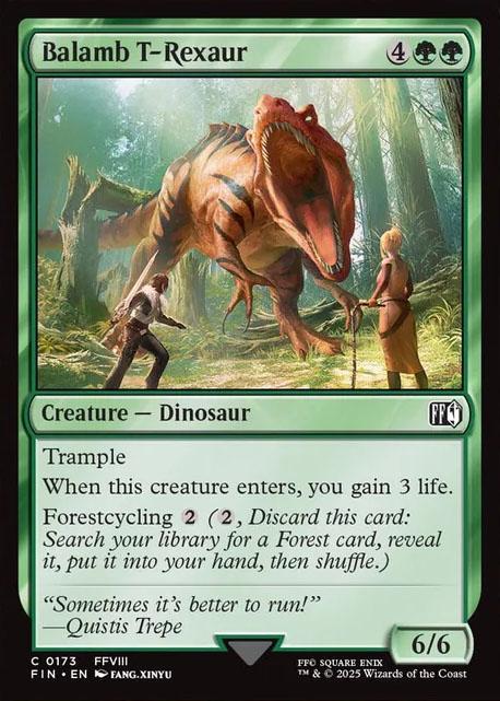 mtg final fantasy dinosaur Magic: The GatheringFINAL FANTASY Traveling Chocobo Holofoil Playma double strike The 42 Best Dinosaurs in