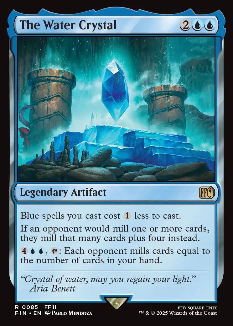 The Water Crystal | Final Fantasy | Card Kingdom