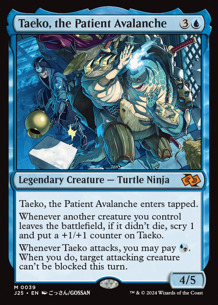 Taeko, the Patient Avalanche Foundations Jumpstart Card Kingdom