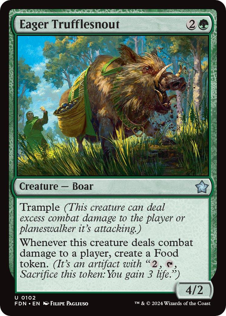 Eager Trufflesnout | Foundations Foil | Standard | Card Kingdom
