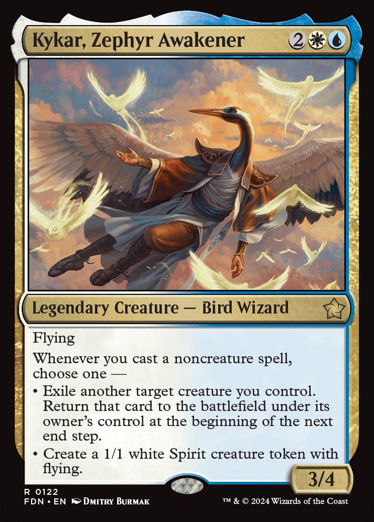 Kykar, Zephyr Awakener | Foundations Foil | Standard | Card Kingdom