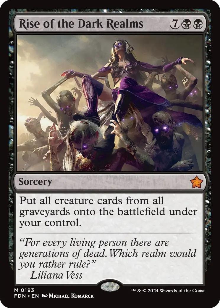 Rise of the Dark Realms | Foundations Foil | Standard | Card Kingdom