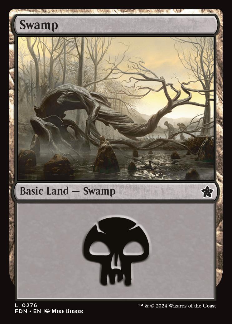 Swamp | Foundations Foil | Standard | Card Kingdom