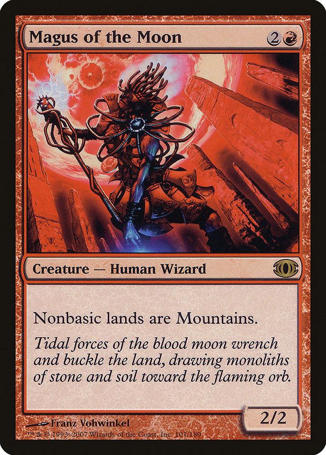 mtg moon cards Future Sight Rare Magus of the #101 Add C to your mana pool and loses all other card types and abilities. Vampire of the Dire Moon