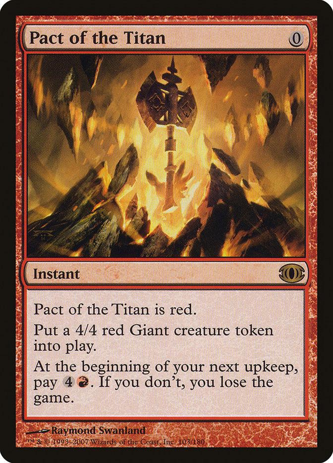 mtg pact cards of Negation Proxy Gilded Goblet You lose the game. MtG Future Sight Rare Foil