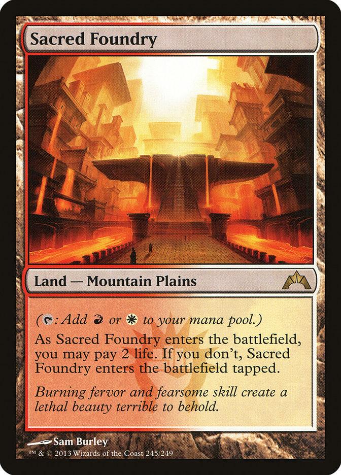 Sacred Foundry | Gatecrash Foil | Modern | Card Kingdom