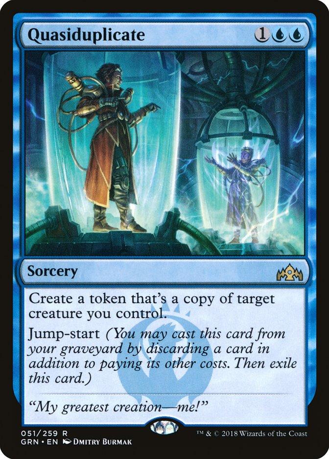 mtg cards that duplicate tokens 341 Token except the token has flying and isnt legendary if that creature is legendary. Do the copies of this