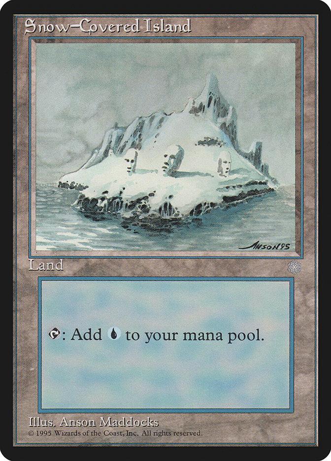 アイスエイジの冠雪の島/-Covered  30枚 ICE Snow-Covered Island | Ice Age | Card Kingdom