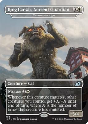 Huntmaster Liger | Ikoria: Lair of Behemoths Variants | Modern