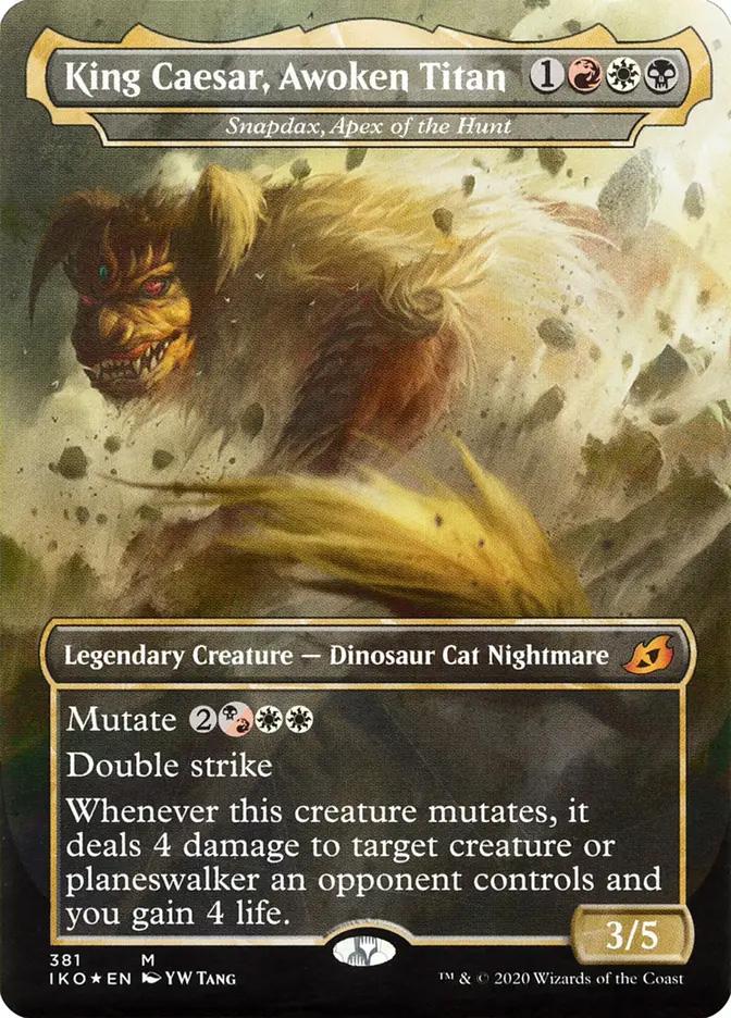 Snapdax, Apex of the Hunt | Ikoria: Lair of Behemoths Variants