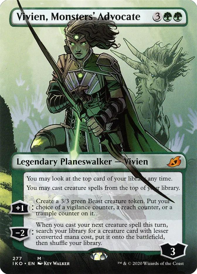 Vivien, Monsters' Advocate | Ikoria: Lair of Behemoths Variants