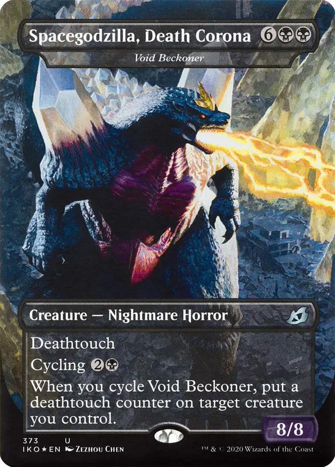 corona mtg card Hylda de La ICY (206) Wilds of Eldraine : Juguetes y Juegos Spacegodzilla, Death Corona - Void