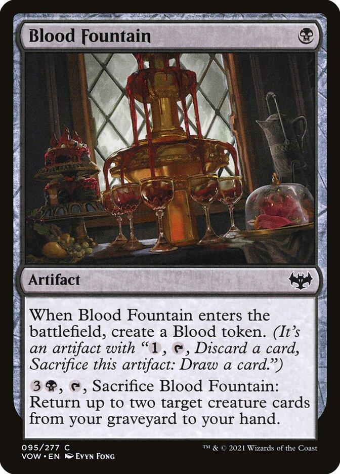 Blood Fountain | Innistrad: Crimson Vow Foil | Standard | Card Kingdom