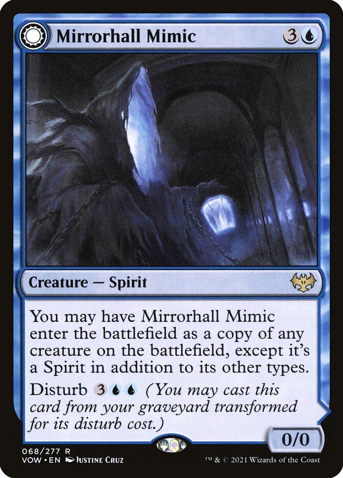 mtg mimic card Battlegate [Planechase] Blue Enchantment Aura Mimic Metallico MTG - Aether