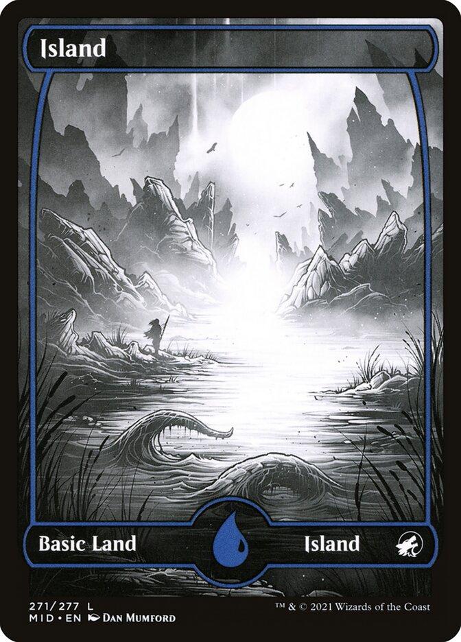 Island | Innistrad: Midnight Hunt Foil | Standard | Card Kingdom
