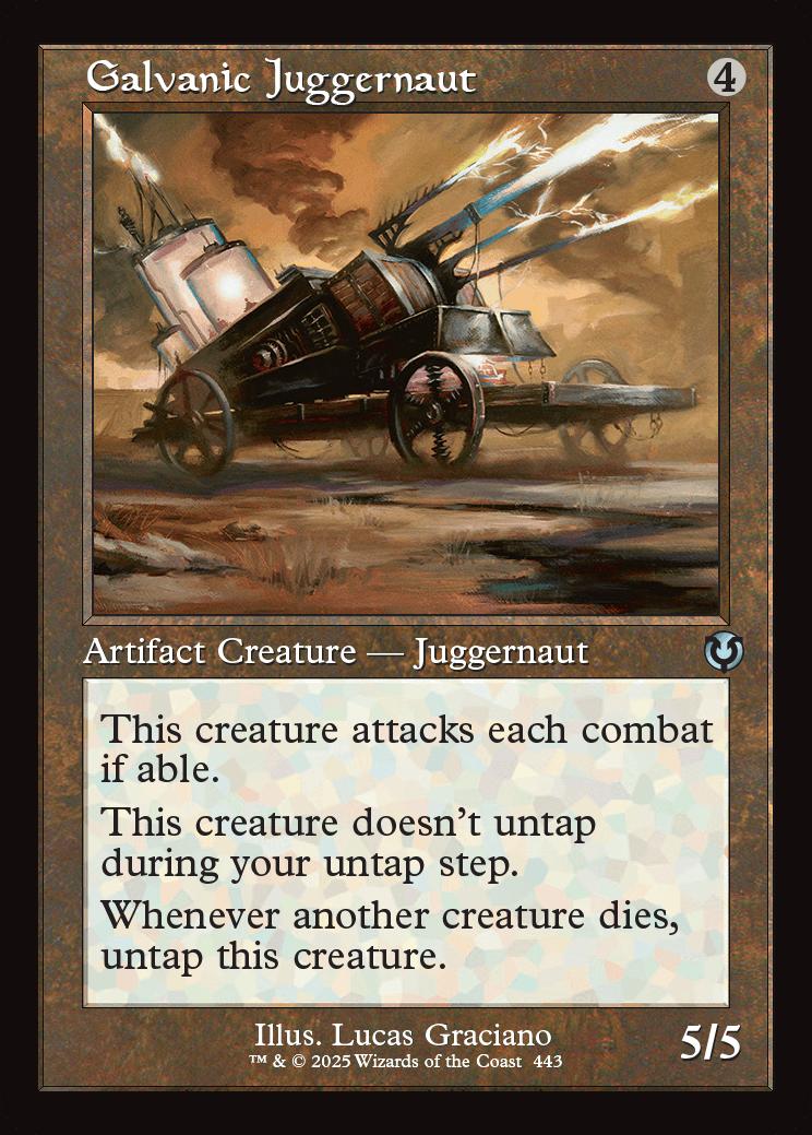 Galvanic Juggernaut | Innistrad Remastered Variants | Card Kingdom