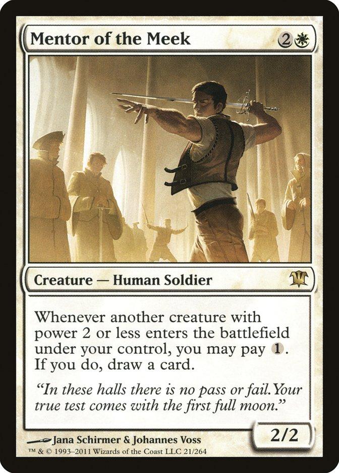 mentor cards mtg Mentor of the Meek | Innistrad | Modern