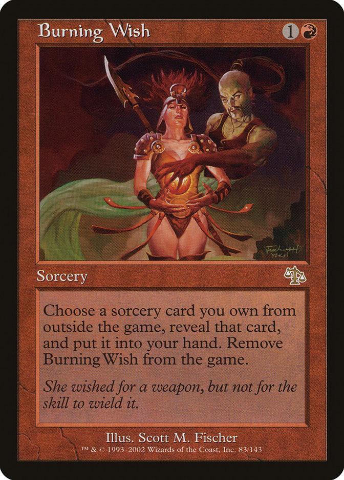Burning Wish | Judgment Foil | Card Kingdom