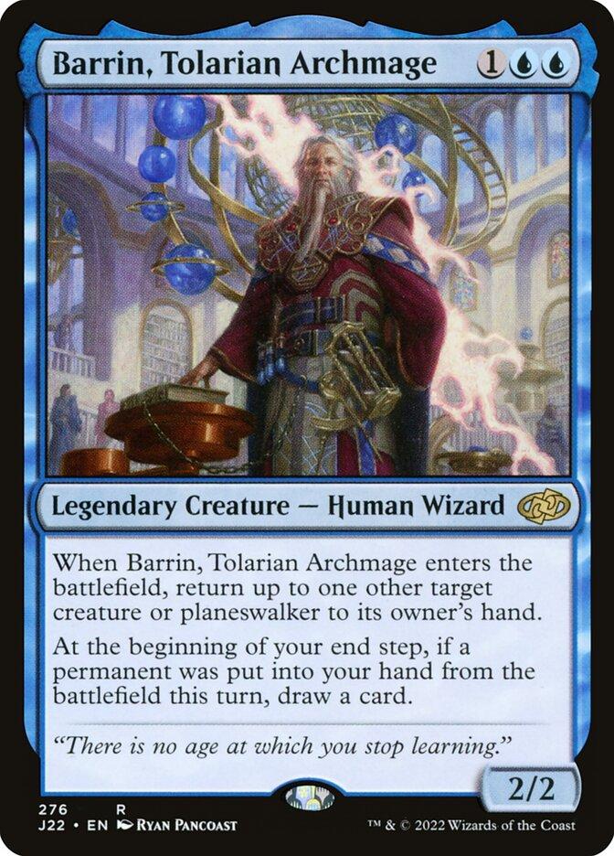 Barrin, Tolarian Archmage | Jumpstart 2022 | Card Kingdom