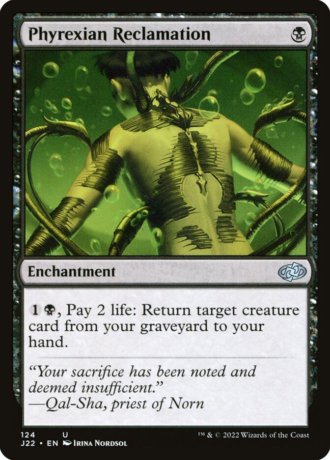 Phyrexian Reclamation | Jumpstart 2022 | Card Kingdom