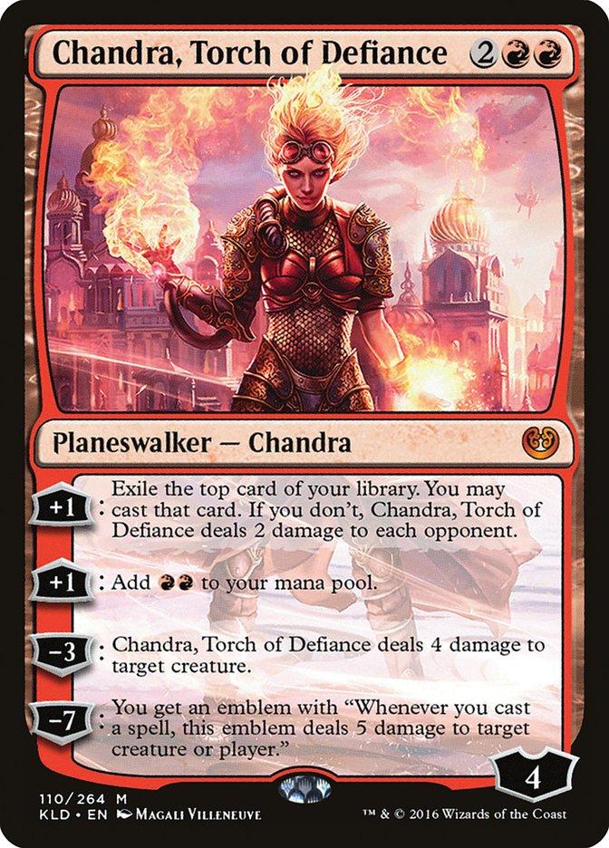 mtg chandra commander deck March of the Machine Chandra, Hope's Beacon 100+ Deck Box for Magic: The  Gathering main image 0
