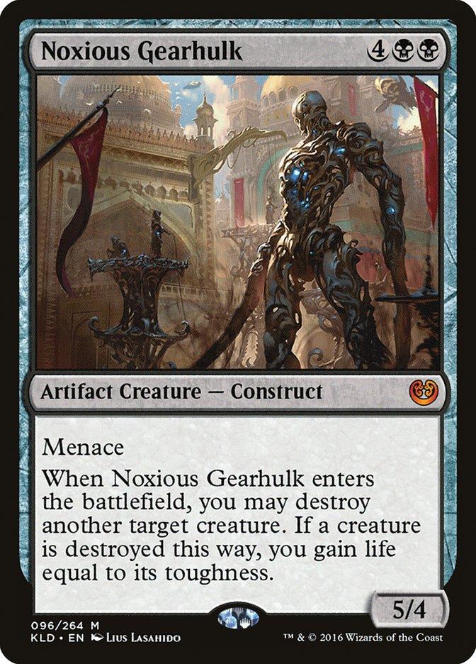 MTG Noxious Gearhulk 害悪の機械巨人 foil 部分光沢 Noxious Gearhulk | Kaladesh Foil | Modern | Card Kingdom