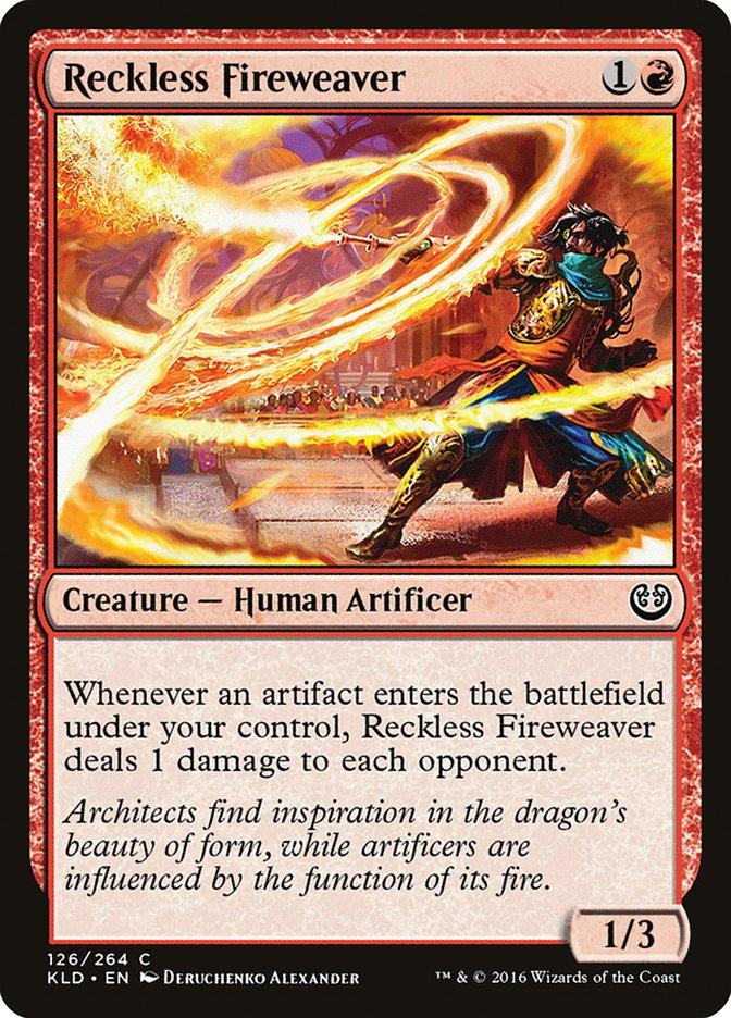 Reckless Fireweaver | Kaladesh Foil | Modern | Card Kingdom