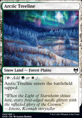 Arctic Treeline · Kaldheim (KHM) #249 · Scryfall Magic The Gathering Search