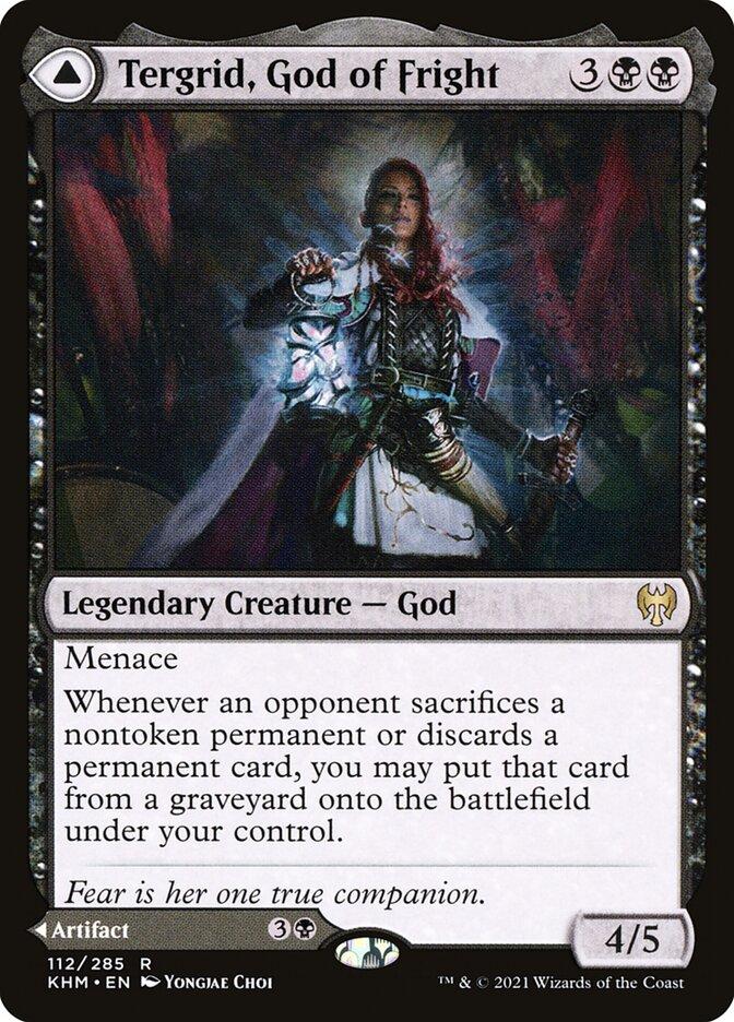 Mtg Kaldheim Tergrid, God of Fright // Tergrid's Lantern