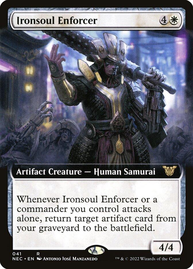 mtg neo commander decks Ironsoul Enforcer | Kamigawa: Neon Dynasty Commander Decks Variants |  Commander