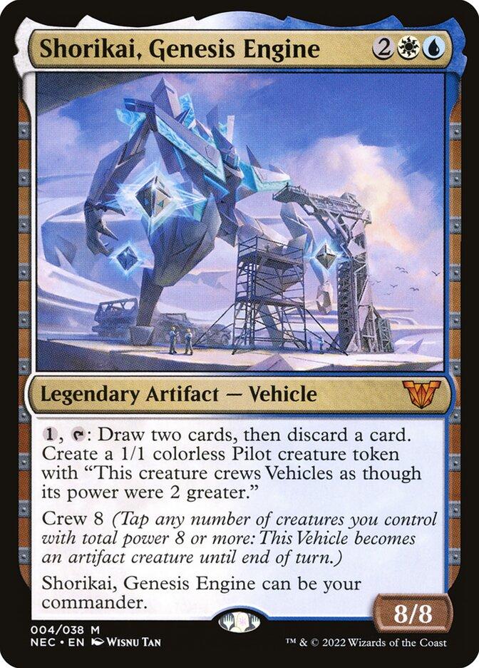 mtg shorikai commander deck MTG Commander Deck EDH Deck Shorikai, Genesis Engine 100 Magic Cards Custom  Deck Vehicles