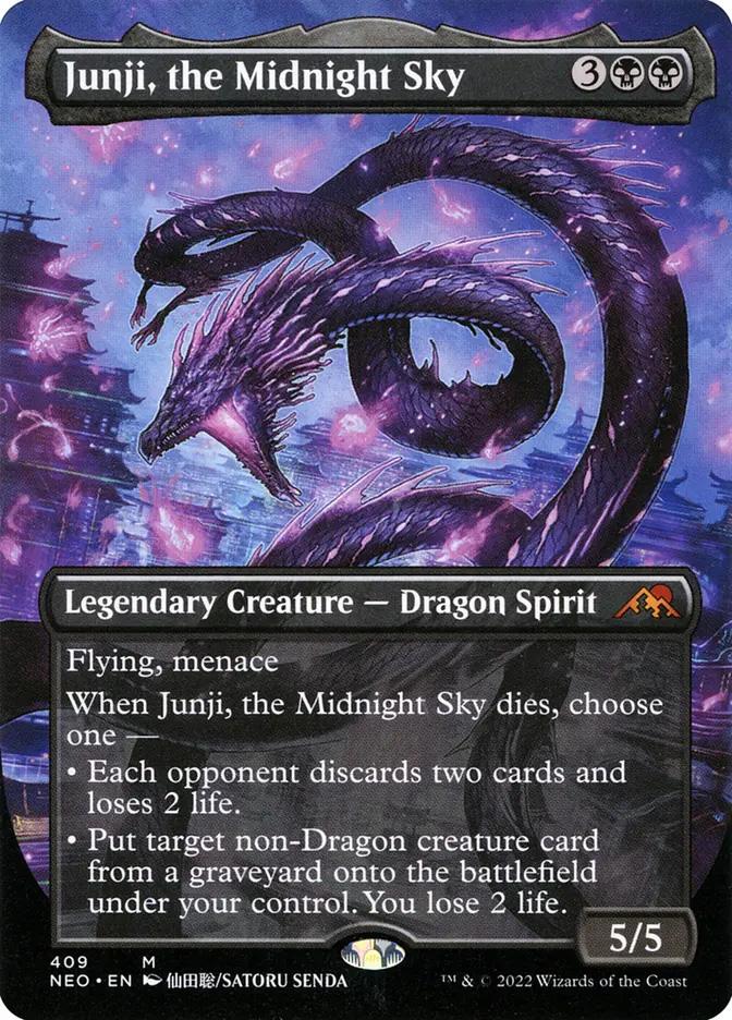 Junji, the Midnight Sky | Kamigawa: Neon Dynasty Variants