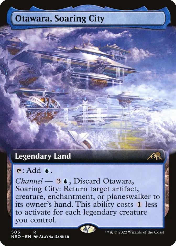 MTG Otawara, Soaring City アーティストプルーフ　サイン Otawara, Soaring City | Kamigawa: Neon Dynasty Variants | Standard