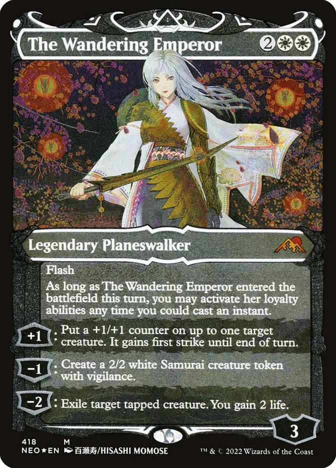The Wandering Emperor | Kamigawa: Neon Dynasty Variants | Standard