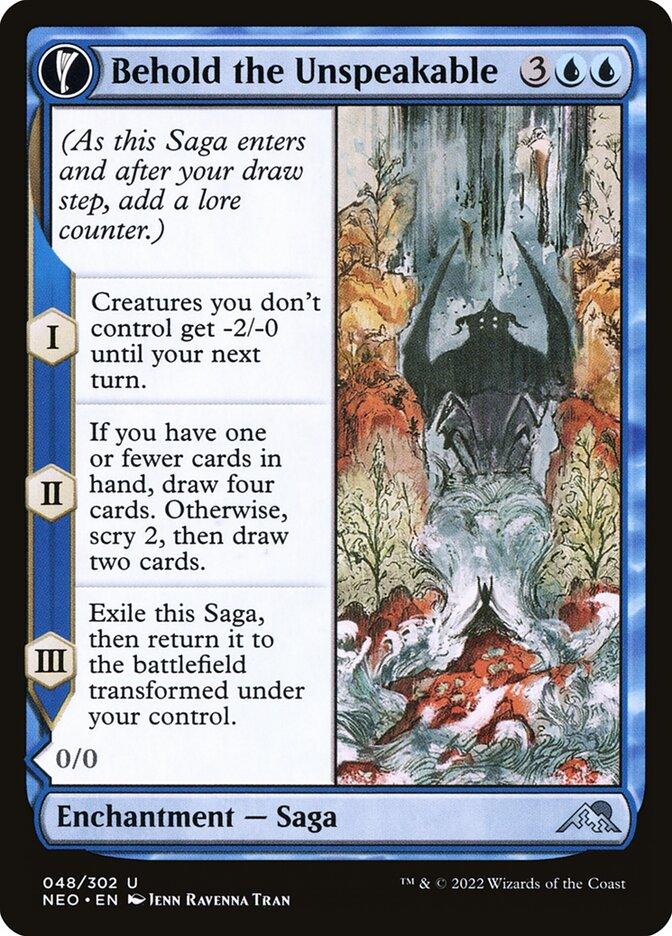 Behold the Unspeakable | Kamigawa: Neon Dynasty | Standard | Card