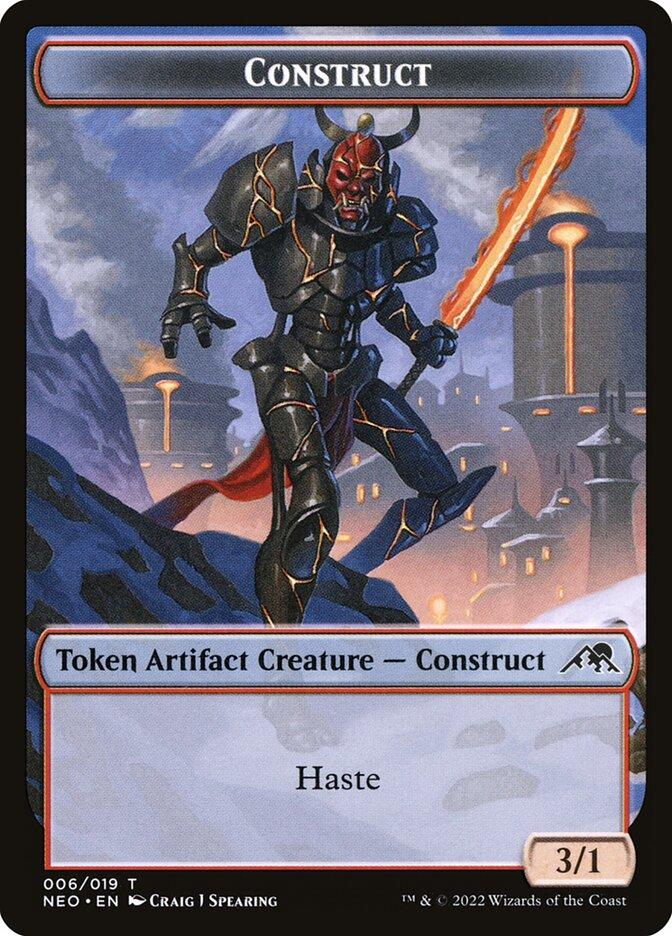 Construct Token | Kamigawa: Neon Dynasty Foil | Standard | Card Kingdom