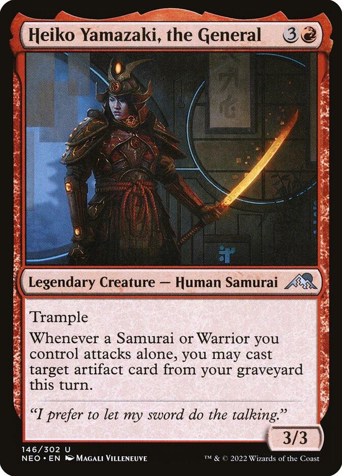 Heiko Yamazaki, the General | Kamigawa: Neon Dynasty | Standard