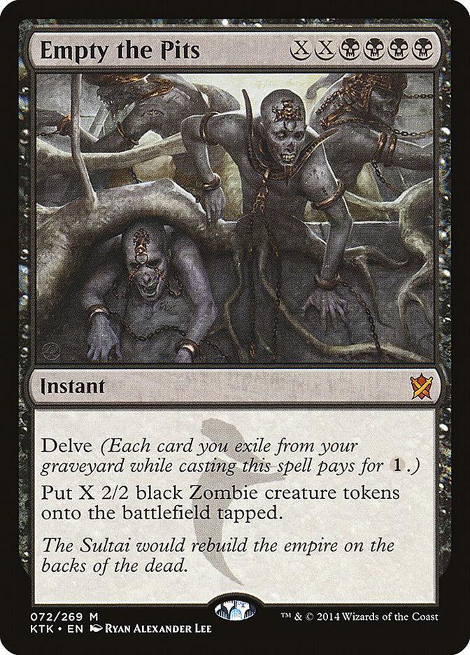 empty mtg card Empty the Pits