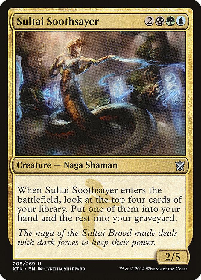 mtg sultai card draw Elite Snake Deck - Blue Green Black - Very Powerful - Modern Legal - Custom Built Draw a card for each permanent destroyed this way. A Sultai themed divination at