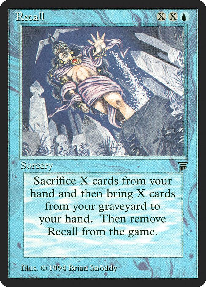 MTG Recall/回想 LEG 英語版 Recall | Legends | Card Kingdom