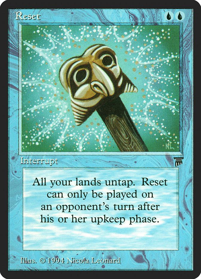 mtg restart the game cards Reset | Legends