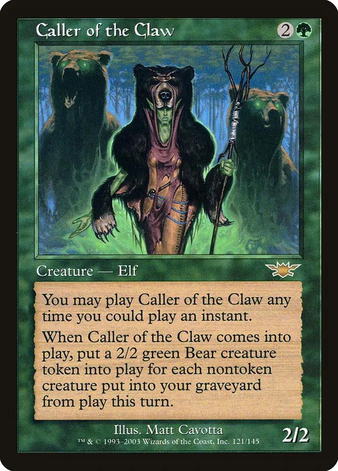 鉤爪の統率者 Caller of the Claw MTG Foil Caller of the Claw | Legions Foil | Card Kingdom