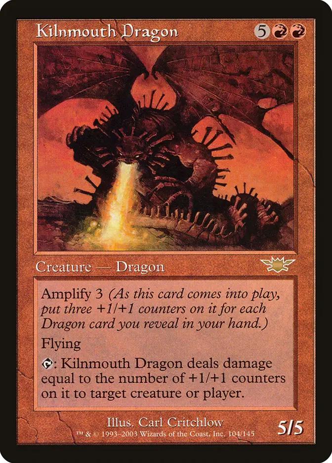 MTG　FOIL　英語　窯口のドラゴン kilnmouth-dragon-75658.jpg