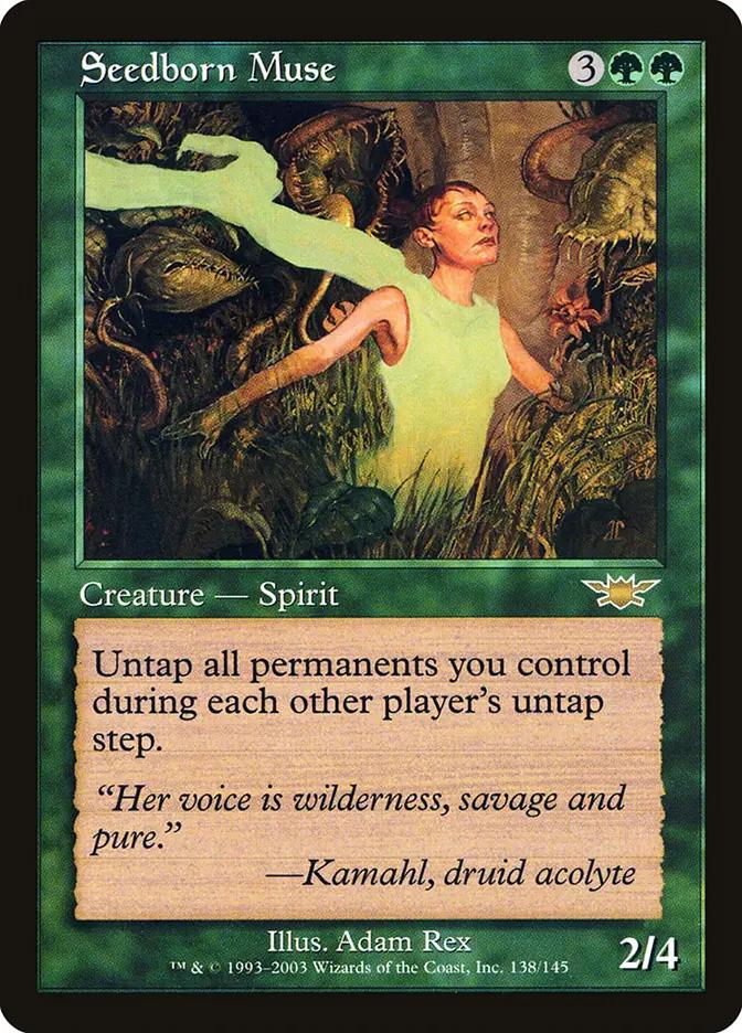 mtg cards like seedborn muse Magic the Gathering [045] LEGIONS Single Card