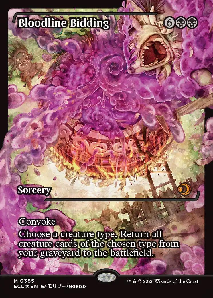 Bloodline Bidding | Lorwyn Eclipsed Variants Foil | Standard