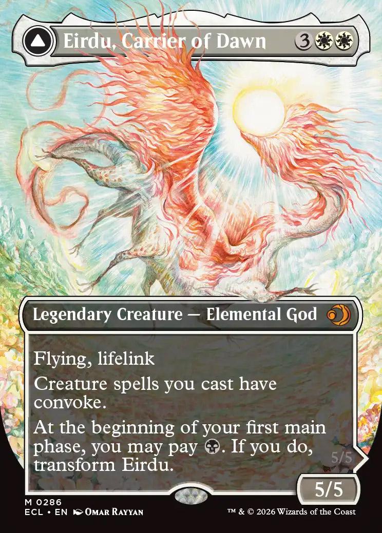 Eirdu, Carrier of Dawn | Lorwyn Eclipsed Variants Foil | Standard