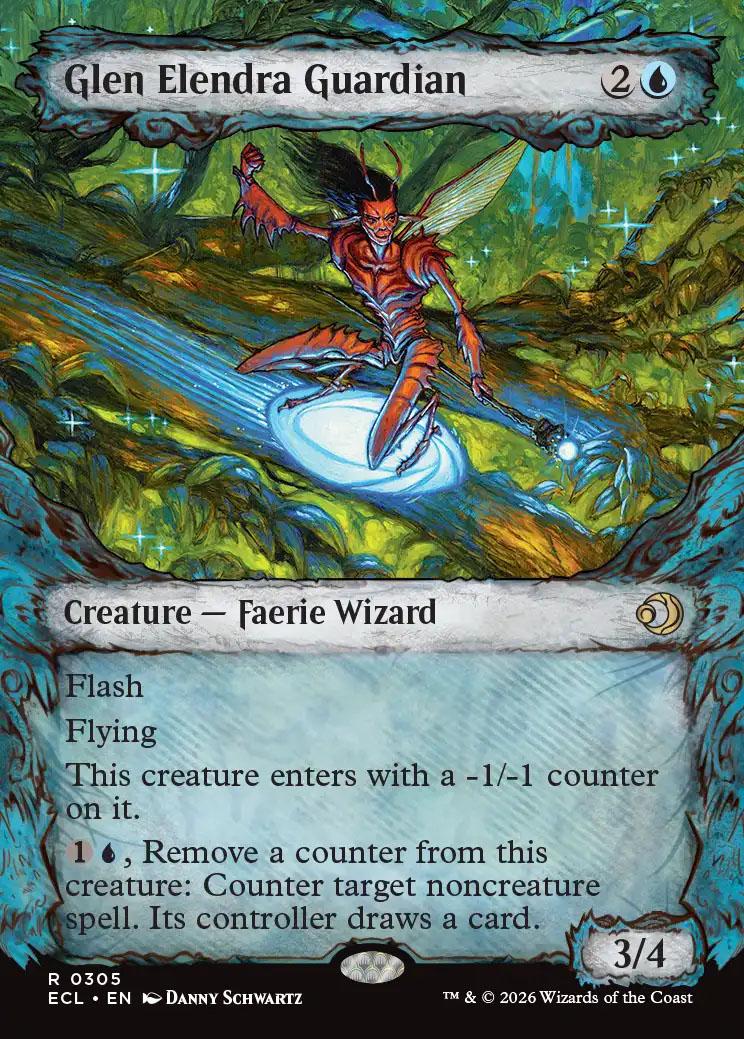 Glen Elendra Guardian | Lorwyn Eclipsed Variants Foil | Standard 